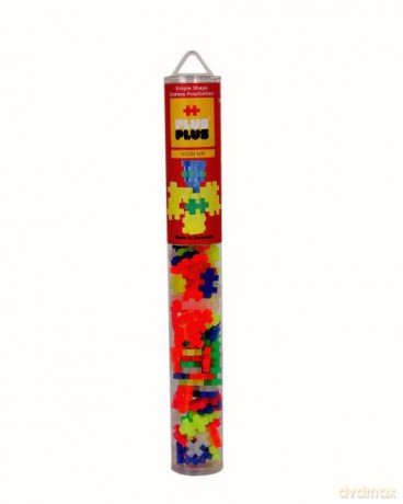 Plus Plus Klocki tuba Neonowa 100 elementów 4024 mix [KLOCKI]