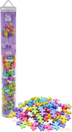 Plus Plus Klocki tuba Pastelowa 100 elementów 4025 mix [KLOCKI]