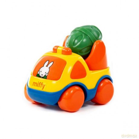 Polesie 77387 Samochód betoniarka Miffy NR2 dla malucha