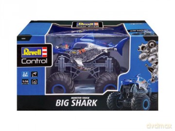 REVELL 24558 Auto na radio Monster Truck Big Shark