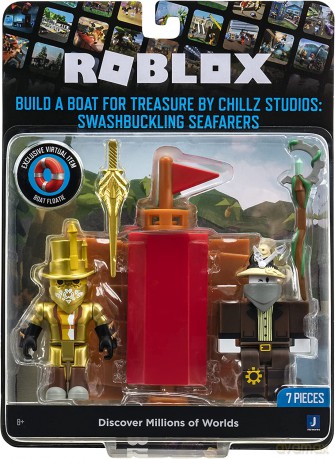 ROBLOX Zestaw Game Packs Build a boat for tr. 0686 [FIGURKA]