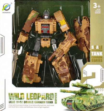 Robot wojsko 2w1 Czołg 500540 [FIGURKA]