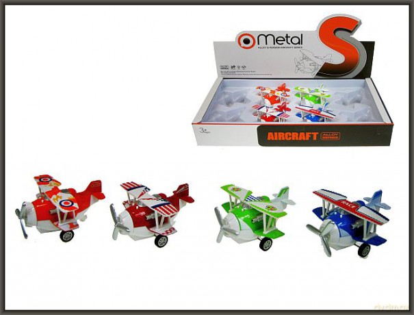 Samolot 11,5 cm z napędem ze światłem i dźwiękiem HX115 Hipo mix