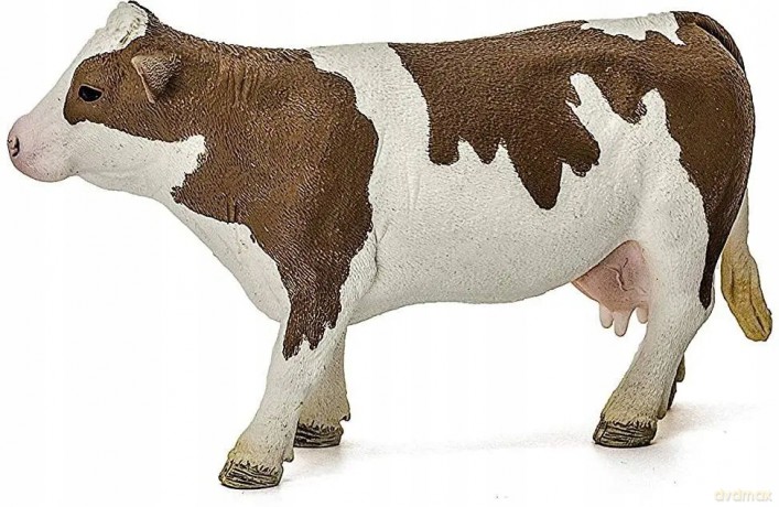 Schleich 13801S Krowa rasy simentalskiej Farm World Red [FIGURKA]
