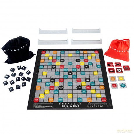 Scrabble Pułapki. Przewrotne płytki gra HMK73