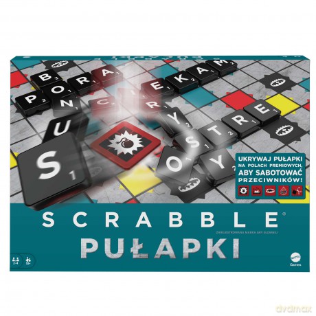 Scrabble Pułapki. Przewrotne płytki gra HMK73