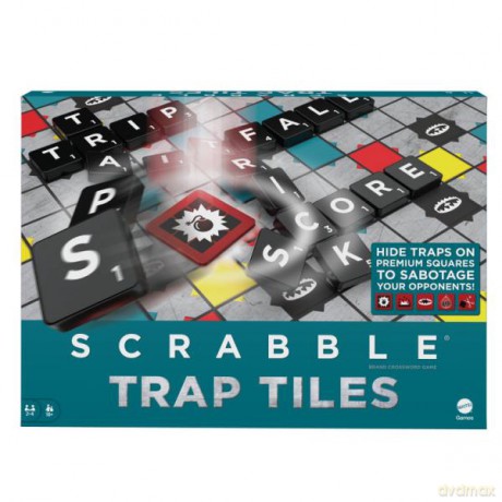 Scrabble Pułapki. Przewrotne płytki gra HMK73