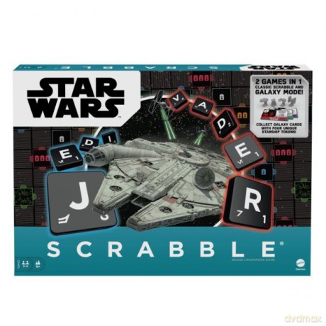 Scrabble Star Wars. Gwiezdne Wojny HJD08