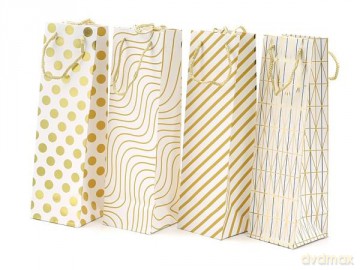 Torba na butelkę 38x11 cm 531291 mix