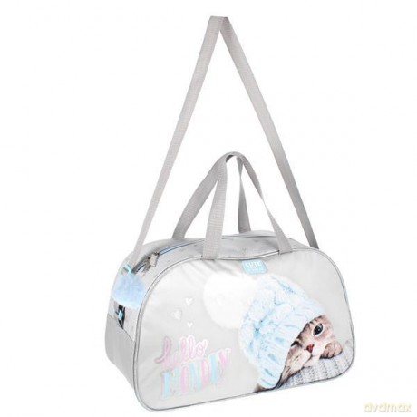 Torba na ramię Kitty Blue kotek Starpak 485902