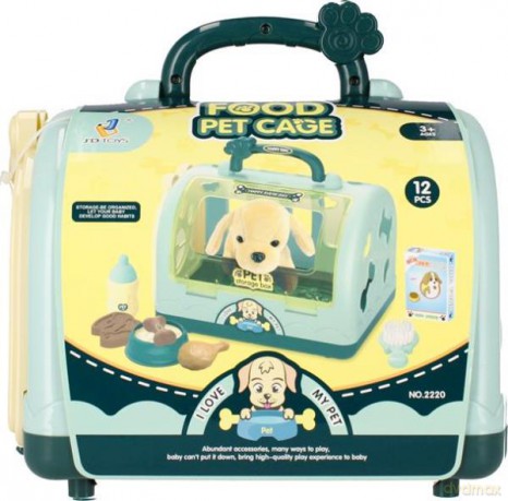 Transporter z Pieskiem z akcesoriami 501283 [FIGURKA]