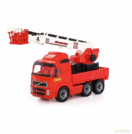Wader-Polesie 8787 Wóz strażacki z podnośnikiem w siatce