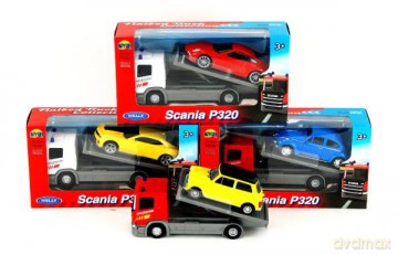 WELLY Ciężarówka Scania Welly 1:43 mix