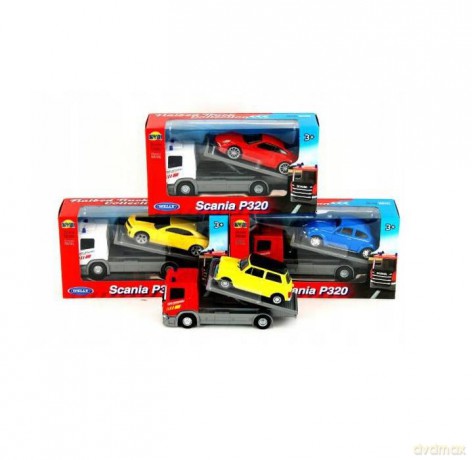 WELLY Ciężarówka Scania Welly 1:43 mix