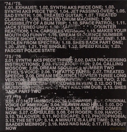 Cabaret Voltaire: Methodology The Attic Tapes [3CD]