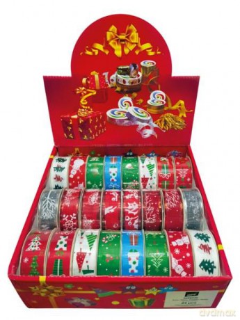 Wstążka BN 2,7m x 2,5 cm box mix MFP 8886239