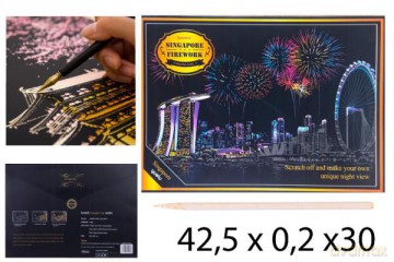 Zdrapywanka kopertowa Singapur 1006266