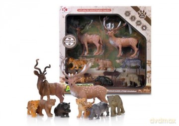 Zestaw dzikich zwierząt 8 elementów 126321 [FIGURKA]