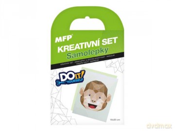 Zestaw kreatywny - naklejki małpka MFP 1042136