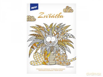 Kolorowanka antystresowa A5 zwierzęta MFP 5301161