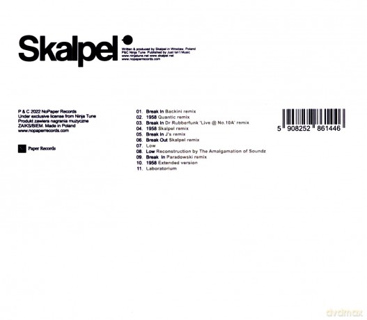 Skalpel: 1958 Breaks (New Edition) [CD]
