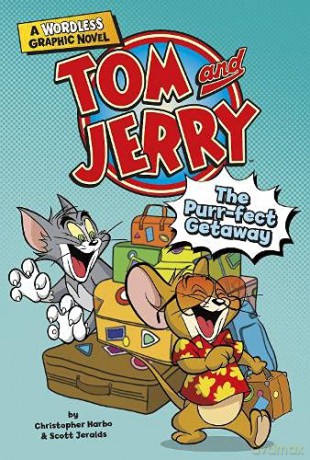 The Purr-fect Getaway (Tom and Jerry Wordless Graphic Novels) - Christopher Harbo [KOMIKS]