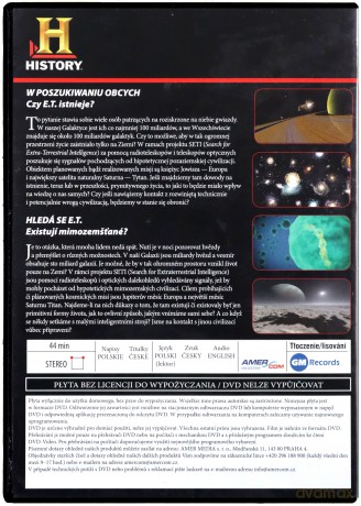 Kosmos - Tajemnice Wszechświata 43: W poszukiwaniu obcych [DVD]