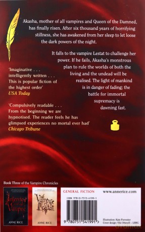 The Queen Of The Damned: Volume 3 in series (Vampire Chronicles) - Anne Rice [KSIĄŻKA]