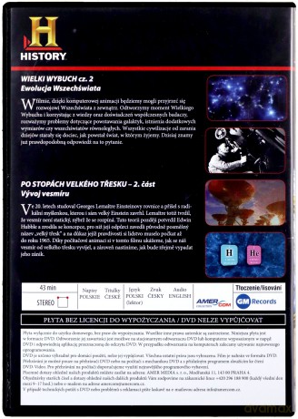 Kosmos - Tajemnice Wszechświata 45: Wielki wybuch cz. 2 [DVD]