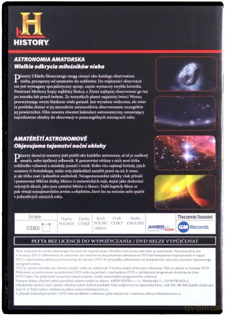 Kosmos - Tajemnice Wszechświata 46: Astronomia amatorska [DVD]