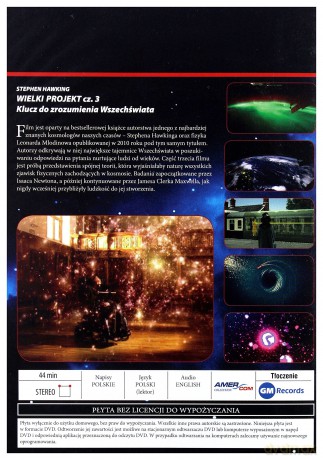 Kosmos - Tajemnice Wszechświata 49: Wielki Projekt cz. 3 [DVD]