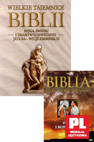 Wielkie Tajemnice Biblii 30: Męka, śmierć i zmartwychwstanie Jezusa-wizje Emmerich [KSIĄŻKA]+[DVD] 