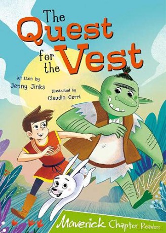 The Quest for the Vest: (Lime Chapter Readers) - Jenny Jinks [KSIĄŻKA]
