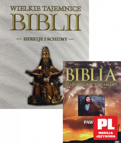 Wielkie Tajemnice Biblii 34: Herezje i schizmy [KSIĄŻKA]+[DVD] 