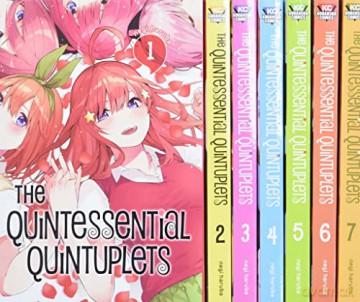 The Quintessential Quintuplets Season 1 Manga Box Set (The Quintessential Quintuplets Manga Box Set) - Negi Haruba [KSIĄŻKA]