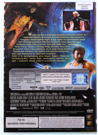 X-Men 2 [2DVD]