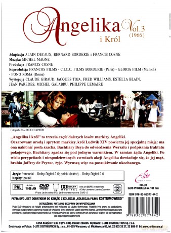 Angelika i król (Kolekcja filmu kostiumowego) (digibook) [DVD]