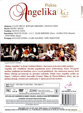 Piękna Angelika (Kolekcja filmu kostiumowego) (digibook) [DVD]