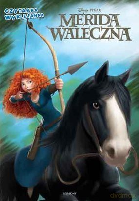 Buntownicza Merida -  czytanka wyklejanka (Disney) [KSIĄŻKA]