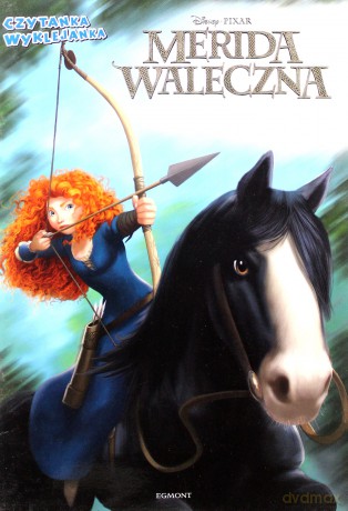 Buntownicza Merida -  czytanka wyklejanka (Disney) [KSIĄŻKA]