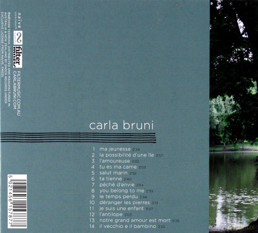 Carla Bruni: Comme si de rien n'était [CD]