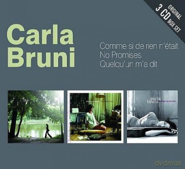 Carla Bruni: Comme Si De Rien N'etait / No Promises / Quelqu'un M'a Dit [3CD]