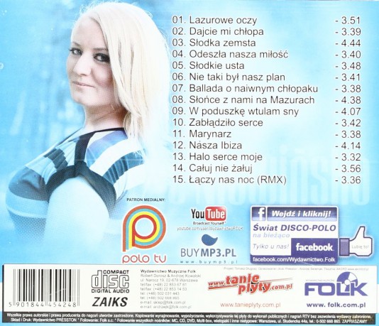 Magda Niewińska: Lazurowe oczy [CD]