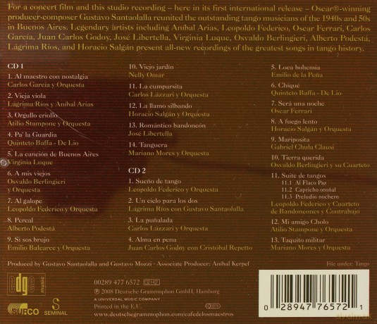 Cafe De Los Maestros: Cafe De Los Maestros [2CD]