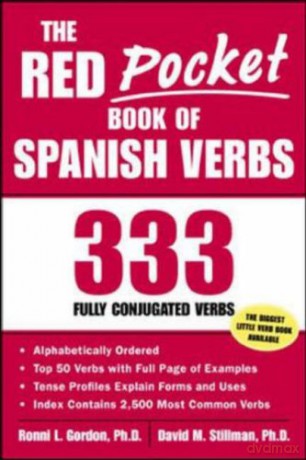 The Red Pocket Book of Spanish Verbs: 333 Fully Conjugated Verbs (NTC FOREIGN LANGUAGE) - Ronni L. Gordon [KSIĄŻKA]