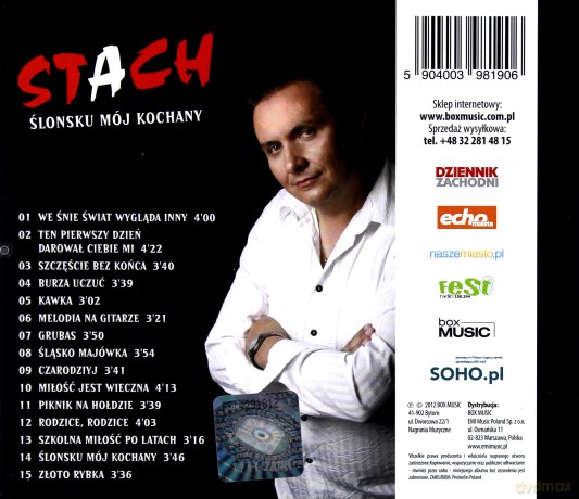 Stach: Śląsku Mój Kochany [CD]