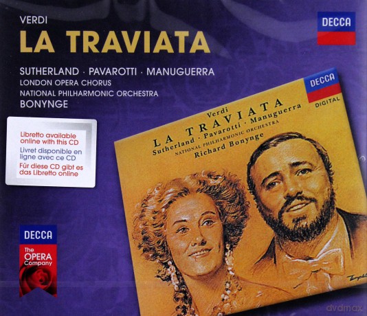 Richard Bonynge: Verdi:La Traviata [2CD]