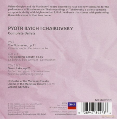 Valery Gergiev: Tchaikovsky Complete Ballets (Collectors Edition) [6CD]