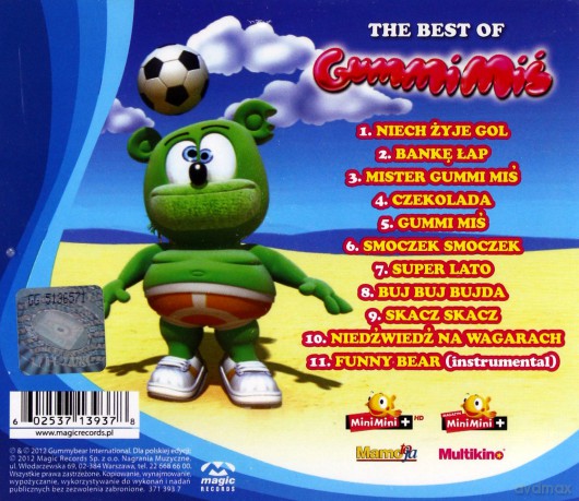 Gummi Miś: The Best (Mini mini) [CD]