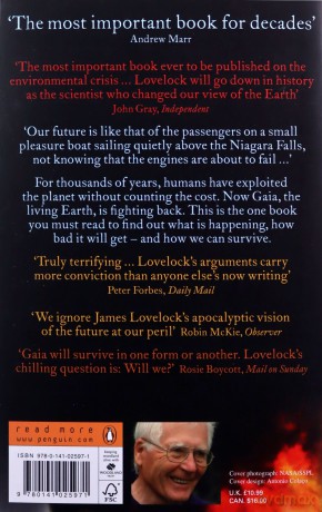 The Revenge of Gaia: Why the Earth is Fighting Back and How We Can Still Save Humanity - James Lovelock [KSIĄŻKA]